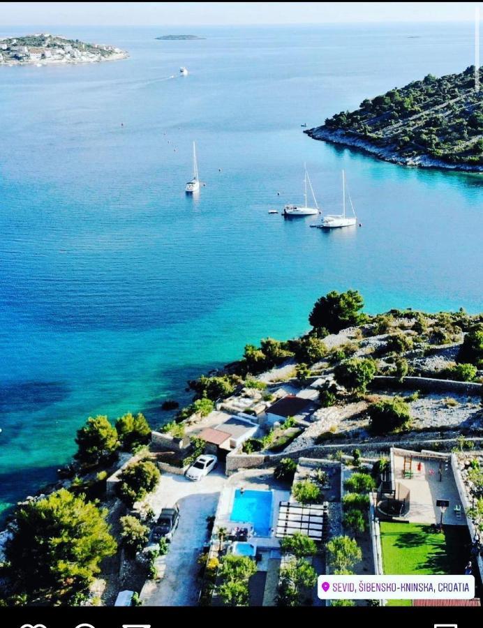 Villa Hera Sevid Esterno foto